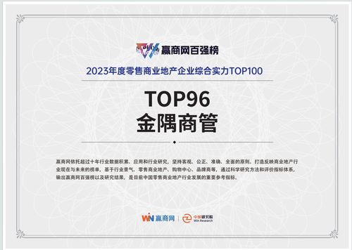 金隅商管再創(chuàng)佳績 金隅·南七天地?cái)孬@多項(xiàng)大獎(jiǎng)，投資物業(yè)管理邁向新高度